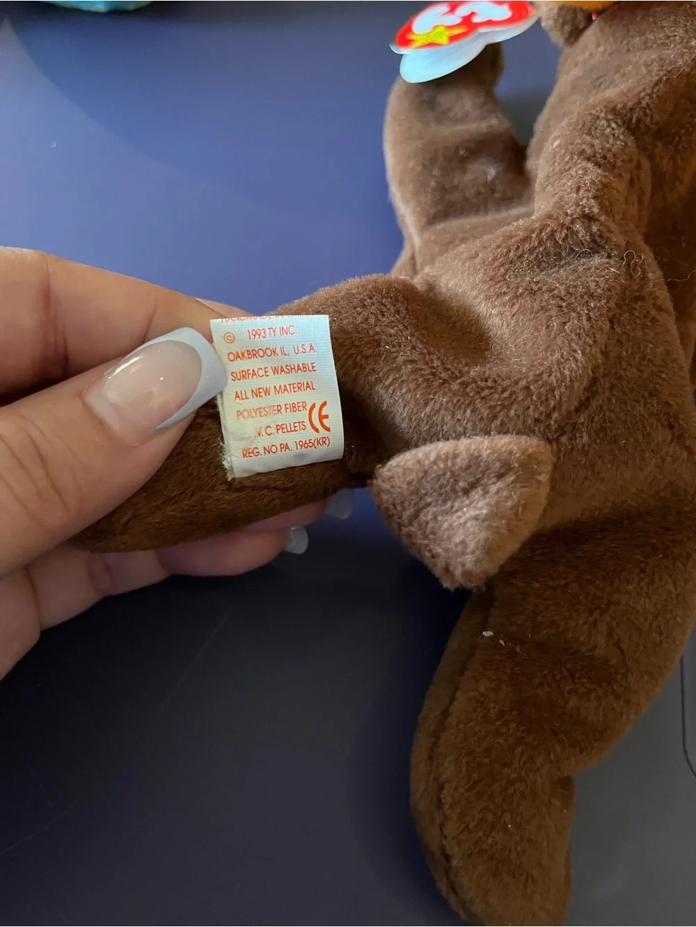 Chocolate the Moose Beanie Baby